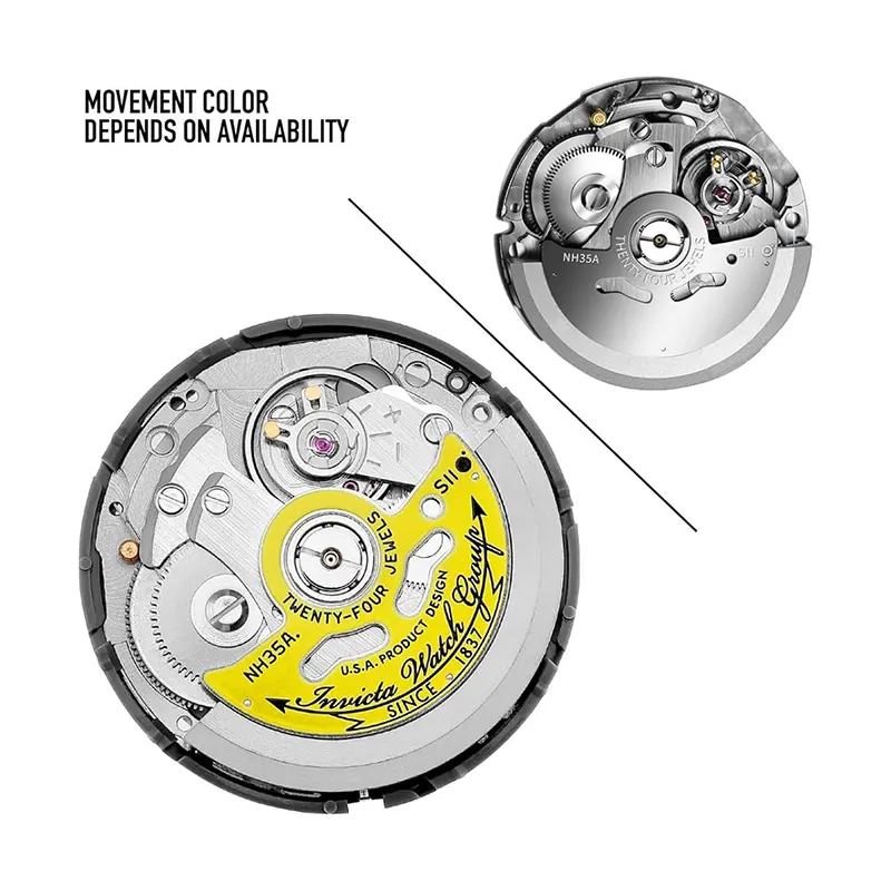 Invicta Pro Diver Pepsi Bezel Black Dial Automatic Men's Watch- 34334